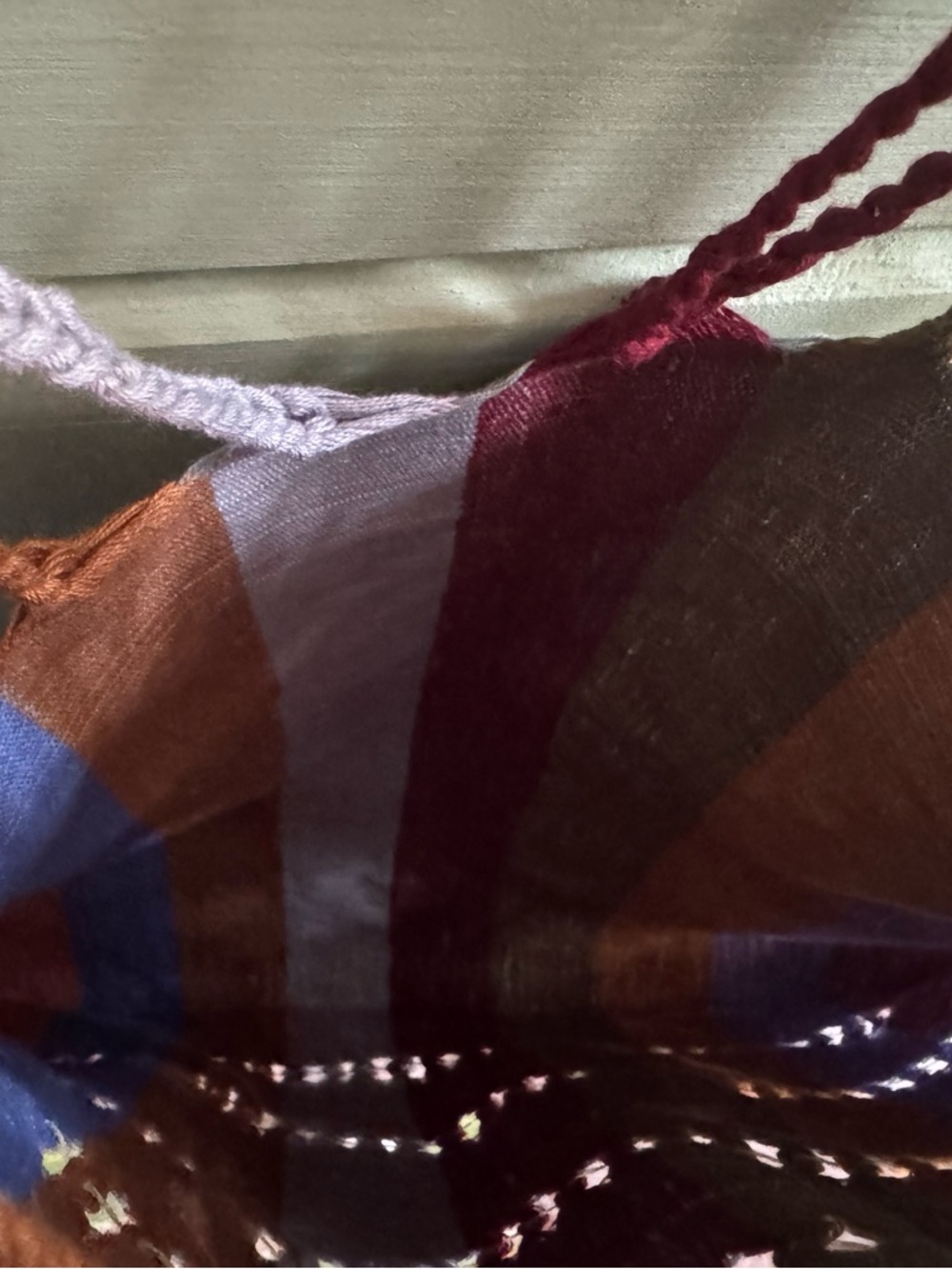 Multicolor Striped Tote Bag - Picture 11 of 11
